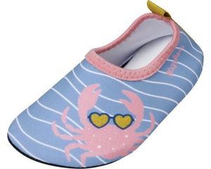 Playshoes UV waterschoenen krab blauw roze Maat