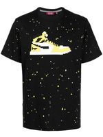 Mostly Heard Rarely Seen 8-Bit t-shirt à imprimé chaussure - Noir