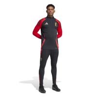 adidas België Trainingspak 1/4-Zip 2024-2026 Zwart Rood Goud