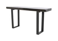 Light & Living Sidetable Mayen 160cm - Glanzend Zwart - thumbnail