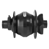 naafdynamo 26-28 inch schijfrem 6V/3W 28G aluminium zwart