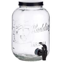 Glazen drankdispenser/limonadetap 3,8 liter