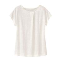 Linnen-jersey shirt, natuurwit 44/46