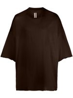 Rick Owens t-shirt Tommy en coton - Marron