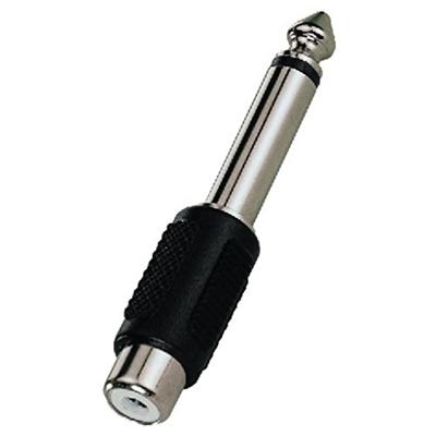 Adapter Audio RCA F Jack Mono M 6,3 Monacor nta-175