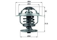 Thermostaat, koelvloeistof TX10987D - thumbnail