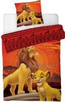 Disney The Lion King Dekbedovertrek - Eenpersoons - 140 x 200 cm - Oranje - thumbnail