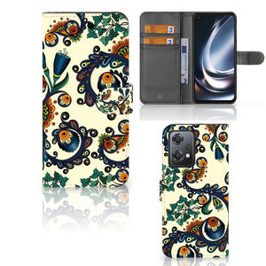 Wallet Case OnePlus Nord CE 2 Lite Barok Flower