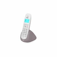 SPC Art – draadloze telefoon met verlicht display, beller-ID, handsfree, telefoonboek, mute-modus, gap en eco-modus, wit