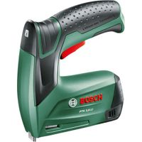 Bosch Groen PTK 3,6 Li Accutacker | 30 min-1 | 4 - 10 mm | Incl. nieten en oplader | In metalen doos - 0603968200