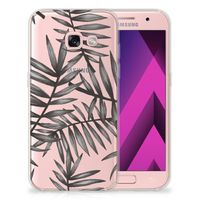 Samsung Galaxy A3 2017 TPU Case Leaves Grey - thumbnail