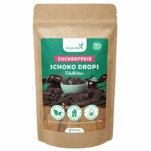 Simply Keto Chocolade Druppels Puur (200 gr)