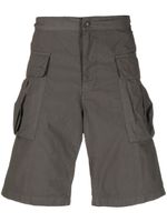 ASPESI short en coton à poches cargo - Gris