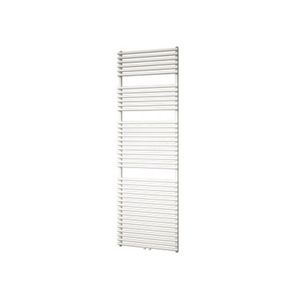 Handdoekradiator Florion Enkel 1710 x 600 mm Wit structuur