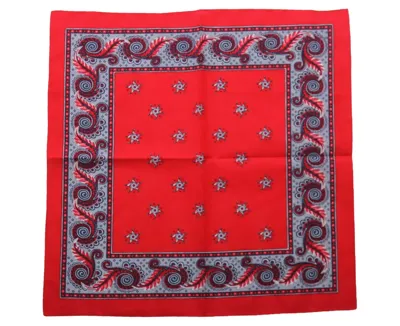 Harlekijn zakdoek rood 55 x 55 cm - Katoenen boerenzakdoek - HRBZ045 - HRBZ045 - HRBZ045 - HRBZ045