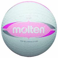 Molten Dodgeball Ball, wit/roze, 155 g, diameter: 200 mm