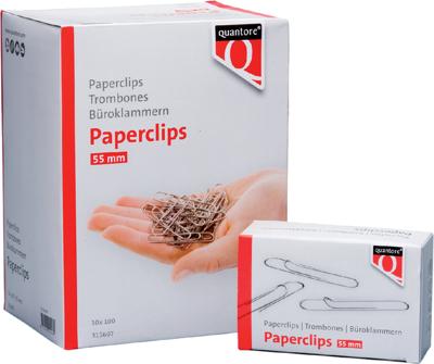 Paperclip quantore r50 55 mm lang