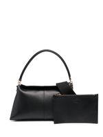 Tod's sac porté épaule en cuir - Noir