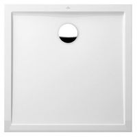 Villeroy & Boch Futurion Flat douchebak quaryl vierkant 90x90x2,5cm wit UDQ0900FFL1V-01