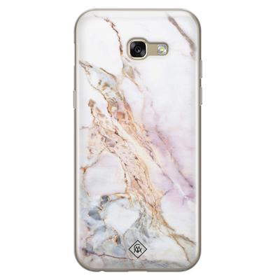 Samsung Galaxy A5 2017 siliconen telefoonhoesje - Parelmoer marmer Samsung Galaxy A5 2017 siliconen telefoonhoesje - Parelmoer marmer