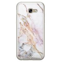 Samsung Galaxy A5 2017 siliconen telefoonhoesje - Parelmoer marmer