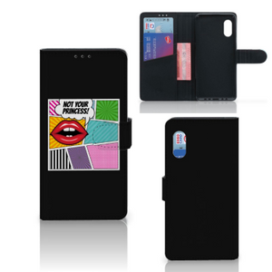 Samsung Xcover Pro Wallet Case met Pasjes Popart Princess