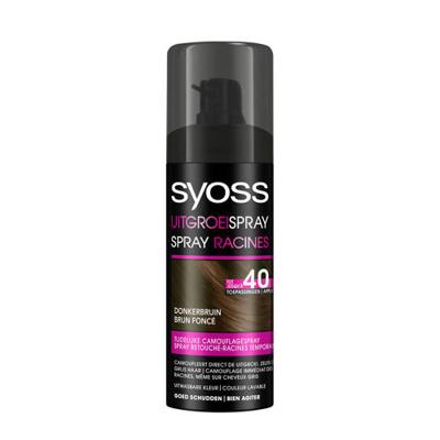 Syoss Uitgroeispray - Donkerbruin Syoss Uitgroeispray - Donkerbruin