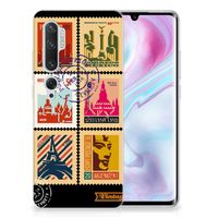 Xiaomi Mi Note 10 Pro Siliconen Back Cover Postzegels - thumbnail