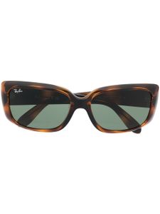 Ray-Ban lunettes de vue à monture rectangulaire - Marron