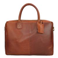 Burkely Vintage Taylor Worker 15" laptopbag-Cognac