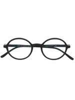 Mykita lunettes de vue à monture ronde - Noir