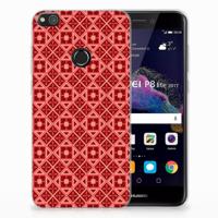Huawei P8 Lite 2017 TPU bumper Batik Rood