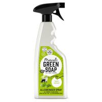 Marcel's Green Soap Allesreiniger Spray 500 ml - Basilicum & Vetiver - Plantaardig - Milieuvriendelijk - Gerecyclede Flessen - Vegan