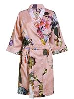 ESSENZA Kimono Fleur Rose,XL, 100% katoen satijn, Bloemen