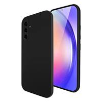JT Berlin BackCase Pankow Soft Siliconen Hoes compatibel met Samsung Galaxy A54 5G Case [Flexibele TPU Cover, NFC-compatibele beschermhoes, versterkte hoeken] zwart