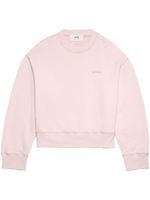 AMI Paris sweat à broderies - Rose