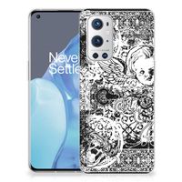 Silicone Back Case OnePlus 9 Pro Skulls Angel