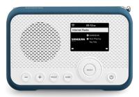 Sangean WFR-39 Zakradio met internetradio Internet, DAB, VHF (FM) Internetradio, FM, WiFi Spotify, Wekfunctie, Oplaadbaar Wit, Blauw