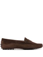 Tod's mocassins Gommino en daim - Marron