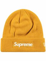 Supreme x New Era bonnet à logo Box - Orange