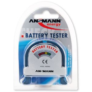 Ansmann Batterijtester Check-It Meetbereik (batterijtester) 1.2 V, 1.5 V, 3 V, 9 V Oplaadbare batterij, Batterij 4000001-510