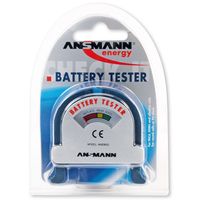 Ansmann Batterijtester Check-It Meetbereik (batterijtester) 1.2 V, 1.5 V, 3 V, 9 V Oplaadbare batterij, Batterij 4000001-510 - thumbnail