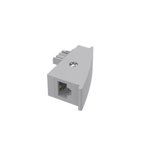 Hama Telefoon (analoog) Adapter [1x Telefoonstekker Duitsland (TAE-F) - 1x RJ45-bus] Grijs