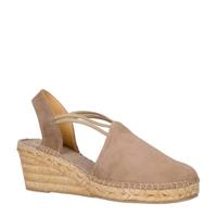 Toni Pons Tremp suède espadrilles taupe