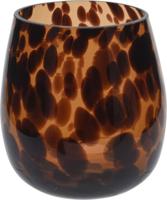 Theelichthouder glas 12x13cm Nampook - Nampook