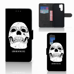 Telefoonhoesje met Naam Huawei P30 Pro Skull Eyes