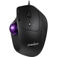 Perixx PERIMICE-520 Ergonomische muis Kabelgebonden Zwart 8 Toetsen 2 dpi Met trackball