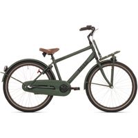 fiets bfk 24 load+voordrager jongens n3 mat-groen