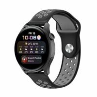 By Qubix - Sport Edition - Zwart + grijs - Compatible met Xiaomi Redmi Watch 5 Active/Redmi Watch 5 Lite - Compatible Xiaomi bandje