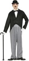 FIESTAS GUIRCA Stummfilm Comedian, herenkostuum, maat M, L